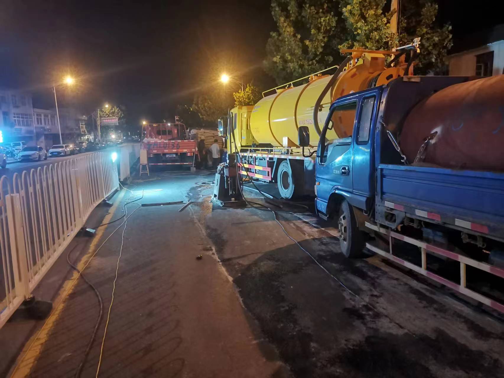 天宁路面压密注浆